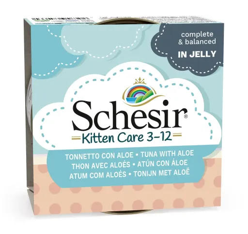 Pack 14 Schesir Tuna With Aloe For Cats In Gelatin 3 Pack 14 Schesir Tuna With Aloe For Cats In Gelatin