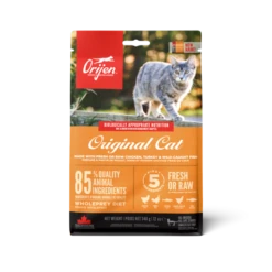 Orijen Original Cat -Pet Supplies-Cats Shop 064992280345 ORIJEN Original Cat Front 340g 6214d32598fc8 g