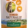 IAMS Naturally Adult With New Zealand Lamb & Rice 1 IAMS Naturally Adult With New Zealand Lamb & Rice -Pet Supplies-Cats Shop 114143 8710255134871 1 g