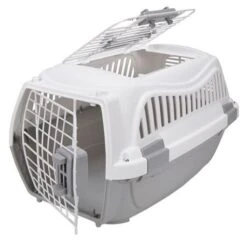 Wuapu Carrier For Cats With Metal Door