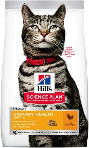 Hill's Science Plan Urinary Health Sterilised Cat With Chicken 3 Hill's Science Plan Urinary Health Sterilised Cat With Chicken