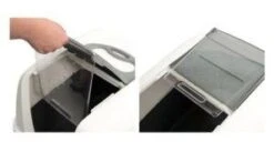 Catit Magic Blue Covered Litter Box Magic Blue With Retractable Cover 16 Catit Magic Blue Covered Litter Box Magic Blue With Retractable Cover -Pet Supplies-Cats Shop 115852 gatera magic blue catit 2 300x300 6 8 g