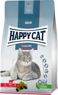 Happy Cat Indoor Voralpen-Rind Alpine Beef Cat Food