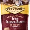 Carnilove Fresh Chic & Rabbit Gourmand 2 Carnilove Fresh Chic & Rabbit Gourmand -Pet Supplies-Cats Shop 162646 160867 cl cat chicken rabbit 400g 3d 1 1 jpg 1 g