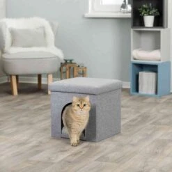 Trixie Soft Cave Alois Grey 7 Trixie Soft Cave Alois Grey -Pet Supplies-Cats Shop 167919 4011905363141 0 g