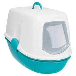 Trixie Berto Top Blue Covered Litter Box