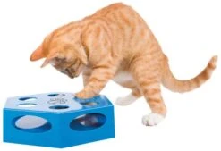 Trixie Revolving Feathers, Plastic, 22Cm, Bordeaux