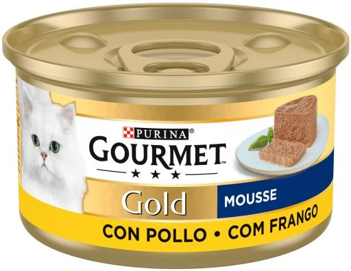 Pack 24 Gourmet Gold Mousse Chicken Wet Food 3 Pack 24 Gourmet Gold Mousse Chicken Wet Food