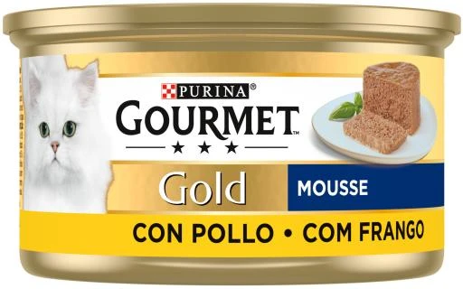Pack 24 Gourmet Gold Mousse Chicken Wet Food 4 Pack 24 Gourmet Gold Mousse Chicken Wet Food - Image 2