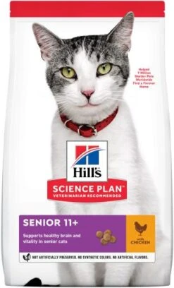 Hill's Science Plan Senior +11 With Chicken