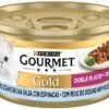 Pack 24 Gourmet Gold Double Pleasure With Ocean Fish And Spinach -Pet Supplies-Cats Shop 187849 gold duplo prazer px oceano espinafres 7613032408794 1 1 g