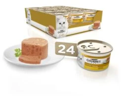 Pack 24 Gourmet Purina Gold Pate, Chicken Terrine