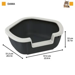 Ferplast Lady Litter Pan 12 Ferplast Lady Litter Pan -Pet Supplies-Cats Shop 2 0190013361 1800x1800 63ab0f7279954 g
