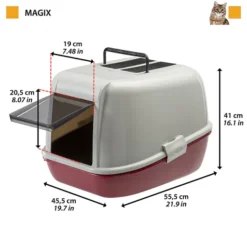 Ferplast Magix Covered Sandbox Strainer -Pet Supplies-Cats Shop 2 0190013621 1800x1800 63ad59972b9ea g