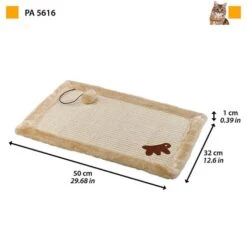 Ferplast Beige Carpet Cat Scratching Post For Cats -Pet Supplies-Cats Shop 2 0190014202 1800x1800 621cd2652e2e7 g