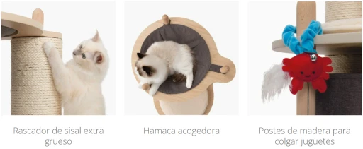 Catit Vesper TreeHouse Large Scratching Post For Cats 10 Catit Vesper TreeHouse Large Scratching Post For Cats - Image 8