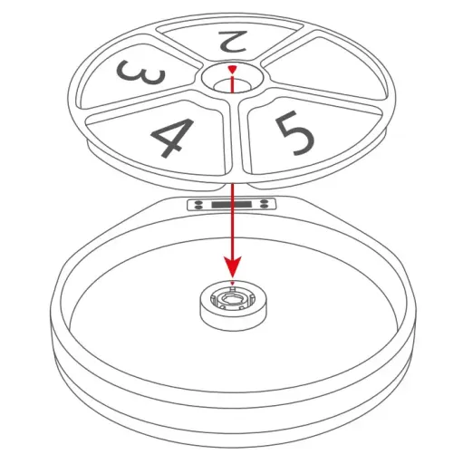 Trixie Smart Feeder TX4+1 For Dogs And Cats 8 Trixie Smart Feeder TX4+1 For Dogs And Cats - Image 6