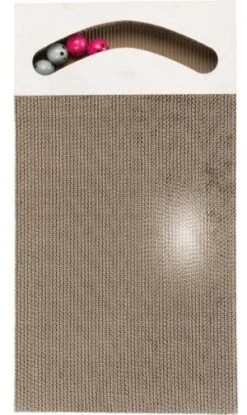 Trixie Cardboard Scraper Board XXL Sand -Pet Supplies-Cats Shop 423161 trixie arranhador em cartao xxl 3 g