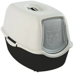 Rotho Box Cat Litter Rothopro With Black Base And White Cover