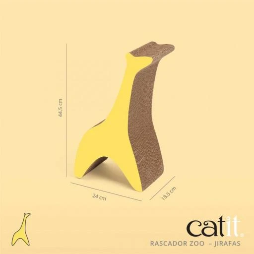 Catit Zoo Scraper Small Giraffe 4 Catit Zoo Scraper Small Giraffe - Image 2