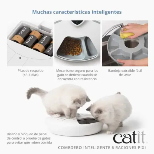 Catit Pixi Smart Feeder 6 Rations 10 Catit Pixi Smart Feeder 6 Rations - Image 8