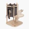 Catit Vesper TreeHouse Small Scratching Post For Cats -Pet Supplies-Cats Shop 52115 Catit Vesper Treehouse Small Panel 1 ES 63f48b9755a33 g