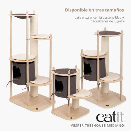 Catit Vesper TreeHouse Large Scratching Post For Cats 7 Catit Vesper TreeHouse Large Scratching Post For Cats - Image 5