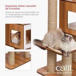 Catit Vesper High Base Giant Scratching Post For Cats 11 Catit Vesper High Base Giant Scratching Post For Cats -Pet Supplies-Cats Shop 52125 Catit Vesper Giant Panel 3 ES 63f48dbd5c5c1 g