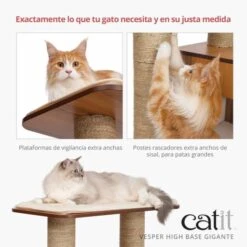Catit Vesper High Base Giant Scratching Post For Cats 12 Catit Vesper High Base Giant Scratching Post For Cats -Pet Supplies-Cats Shop 52125 Catit Vesper Giant Panel 4 ES 63f48dbf6720a g