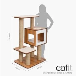 Catit Vesper High Base Giant Scratching Post For Cats 14 Catit Vesper High Base Giant Scratching Post For Cats -Pet Supplies-Cats Shop 52125 Catit Vesper Giant Panel 6 ES 63f48dc3a60b1 g