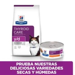 Hill's Prescription Diet Y/d Thyroid Care 10 Hill's Prescription Diet Y/d Thyroid Care -Pet Supplies-Cats Shop 52742168005 6 g