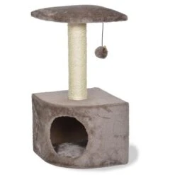 Duvo Plus Bessie Brown Corner Scratching Post