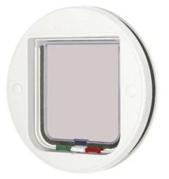 Pet Mate Round Cut Glass Door Access: 223mm. Diam.