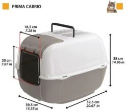 Ferplast Home Prima Cabrio Covered Litter Box -Pet Supplies-Cats Shop 71949 2 0190014170 1800x1800 3 g