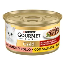 Pack 24 Gourmet With Salmon And Chicken In Gravy