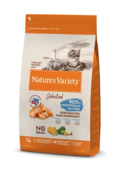 Nature's Variety Pienso Selected De Salmón Noruego Para Gato Esterilizado