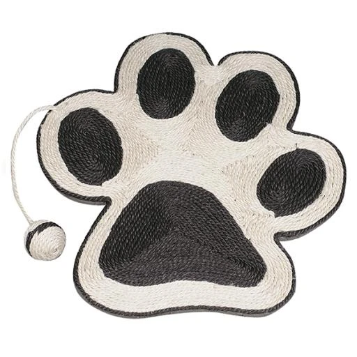 Arquivet Rascador En Forma De Huella Con Ratón Negro 3 Arquivet Rascador En Forma De Huella Con Ratón Negro