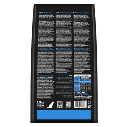 Arquivet Sterilized Cats Of White Fish And Tuna 5 Arquivet Sterilized Cats Of White Fish And Tuna - Image 3