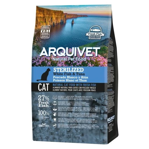 Arquivet Sterilized Cats Of White Fish And Tuna 3 Arquivet Sterilized Cats Of White Fish And Tuna