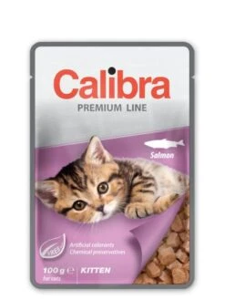 Calibra Premium Kitten Salmon Wet Food For Kittens