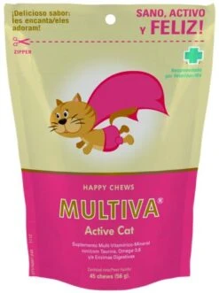 VetNova Multiva Active Cat 45 Chews -Pet Supplies-Cats Shop 95237 multiva active cat 1 g