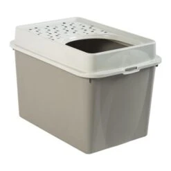 Rotho Cat Toilet Berty Gray