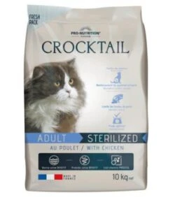 Flatazor Crocktail Adult Sterilised Chicken Cat Food