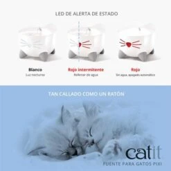 Catit Pixi White Fountain -Pet Supplies-Cats Shop Catit PIXI Fountain Panel 5 ES 62cc0990c1b90 g