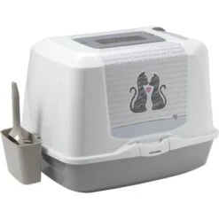 Moderna Trendy Cat Cats In Love Sandbox 9 Moderna Trendy Cat Cats In Love Sandbox -Pet Supplies-Cats Shop Cats in Love BJ60 0026 speckled grey with BL90 0330 warm grey 03 62c5a5b77b203 g