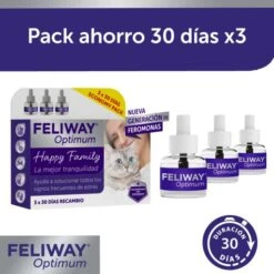 Feliway Optimum 3 Pack Recambios -Pet Supplies-Cats Shop FELIWAY Optimum 3refill Carousel 2 63ebb71836691 g