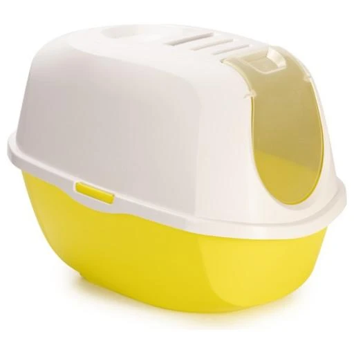 Karlie Flamingo Cat Sanitary Kitty Smart Cat Yellow 4 Karlie Flamingo Cat Sanitary Kitty Smart Cat Yellow - Image 2