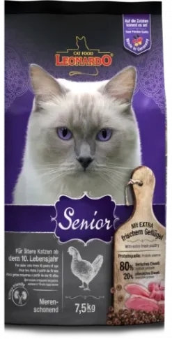 Leonardo Senior 7 Leonardo Senior -Pet Supplies-Cats Shop Leonardo Senior 7kg front 800x800 62e3b3f325db2 g