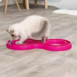 Trixie Cat Game, Flash Ball Race, Pink -Pet Supplies-Cats Shop PHO PRO CAT 41413 1 6240d72833417 g