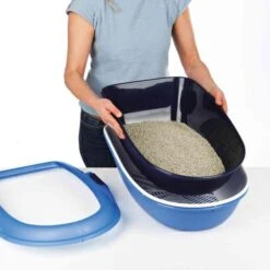 Trixie Berto Blue Hygienic Tray Light -Pet Supplies-Cats Shop PHO PRO USE 40152 6 g